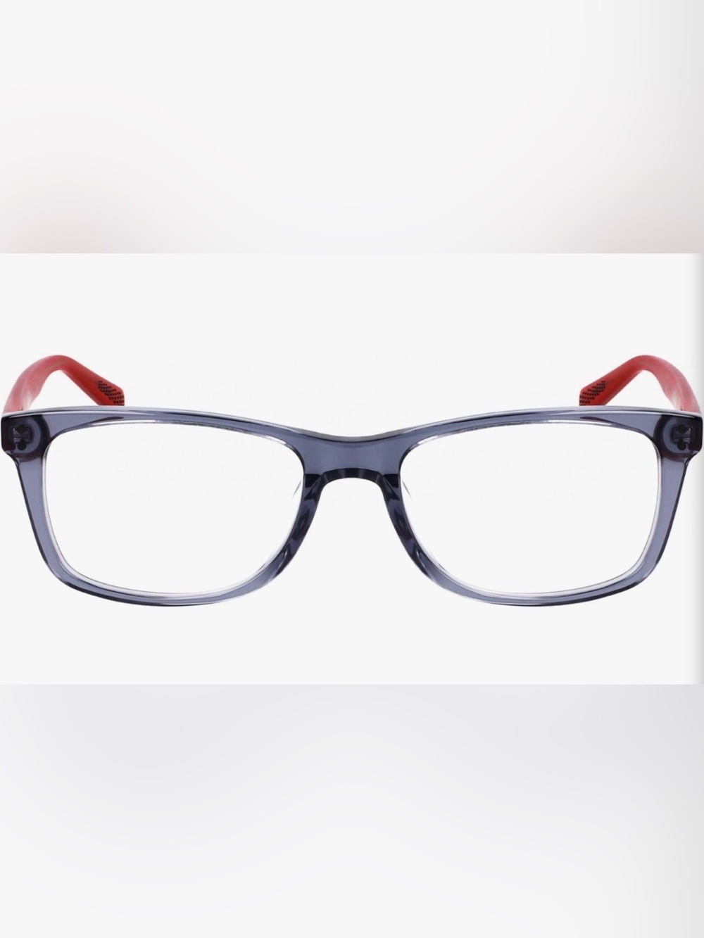 NIKE Prescription ready eyeglasses. 5538 070 ANTHRACITE/RED